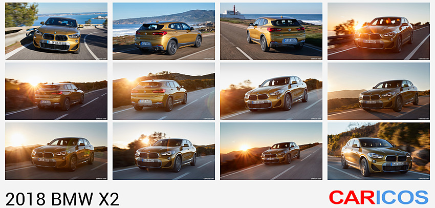 BMW X2 | 2018MY |  xDrive20d M Sport X (Color: Galvanic Gold) | Front