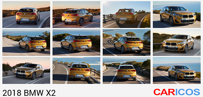 BMW X2 | 2018MY |  xDrive20d M Sport X (Color: Galvanic Gold) | Rear