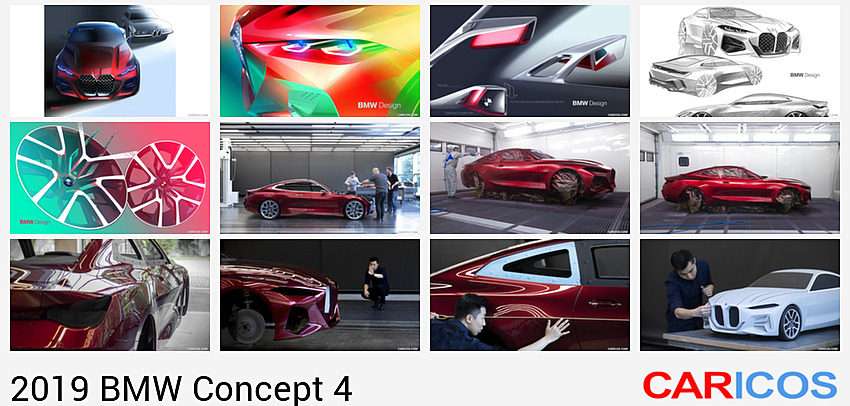 BMW Concept 4 | 2019MY | Design Sketch
