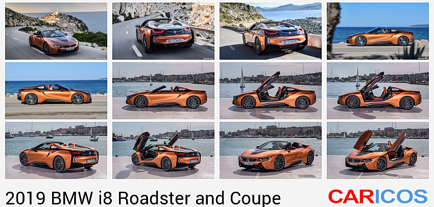 2019 BMW i8 Roadster (Color: E-Copper) | Front Three-Quarter