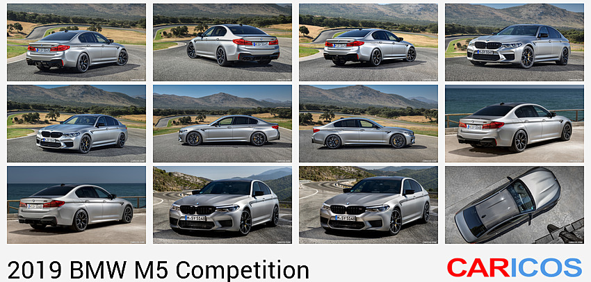 BMW M5 Competition | 2019MY | Rear Three-Quarter