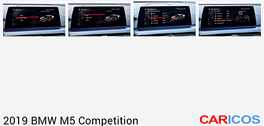 BMW M5 Competition | 2019MY | Central Console