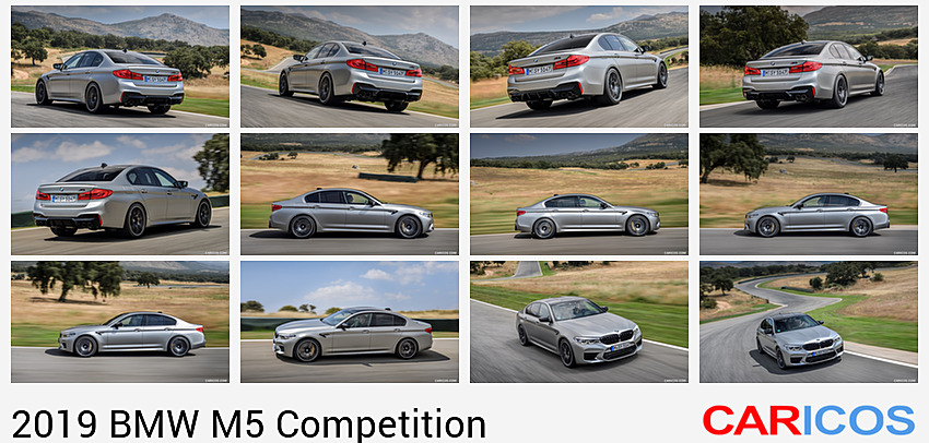BMW M5 Competition | 2019MY | Rear Three-Quarter