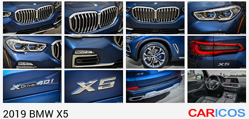 BMW X5 | 2019MY |  xDrive40i (US-Spec) | Grille
