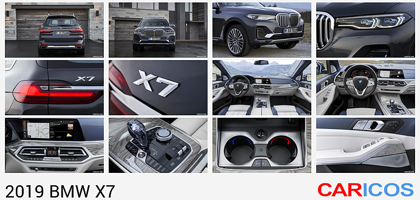 BMW X7 | 2019MY | (Color: Arctic Grey) | Rear