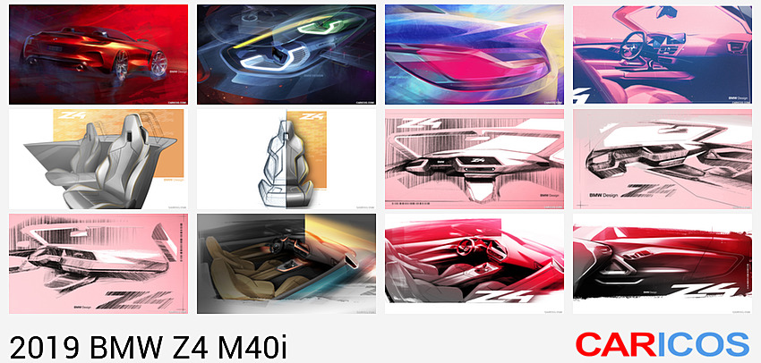 BMW Z4 M40i | 2019MY | Design Sketch