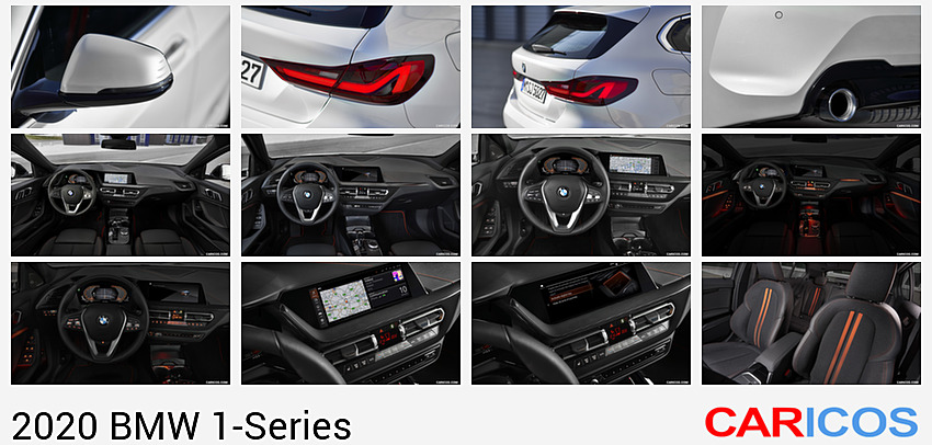 BMW 1-Series | 2020MY |  118i (Color: Mineral white Metallic) | Mirror