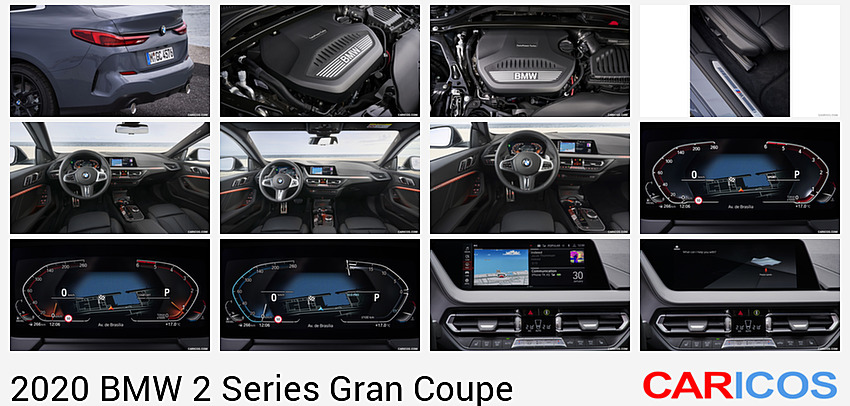 2020 BMW 2 Series 220d Gran Coupe Model M Sport (Color: Storm Bay Metallic) | Tail Light