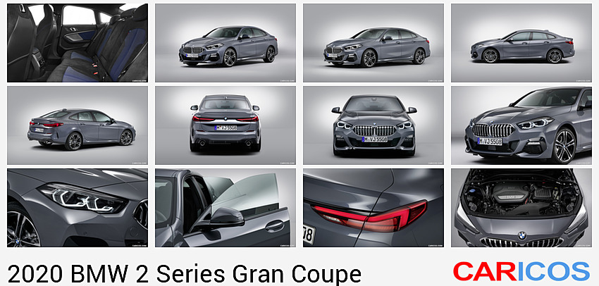 2020 BMW 2 Series 220d Gran Coupe M Sport (Color: Storm Bay Metallic) | Interior, Rear Seats