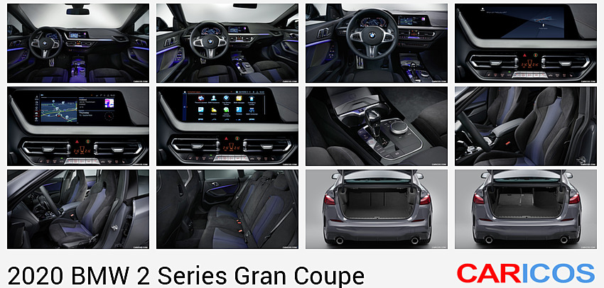 2020 BMW 2 Series 220d Gran Coupe M Sport (Color: Storm Bay Metallic) | Interior, Cockpit