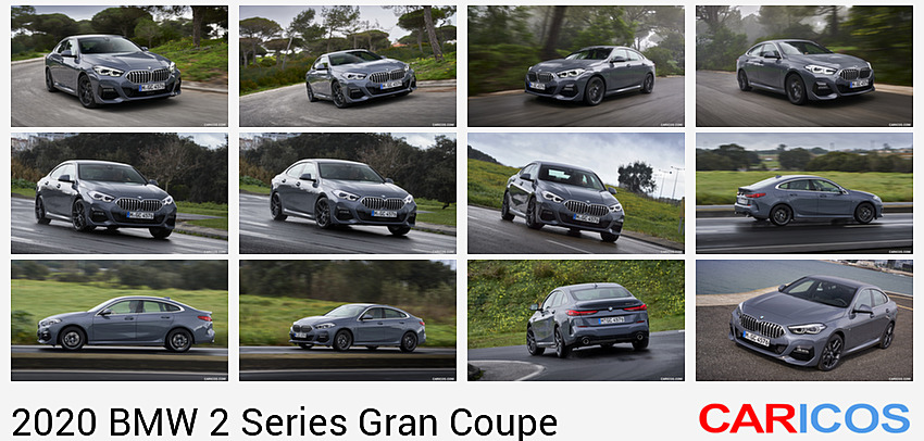 2020 BMW 2 Series 220d Gran Coupe Model M Sport (Color: Storm Bay Metallic) | Front Three-Quarter