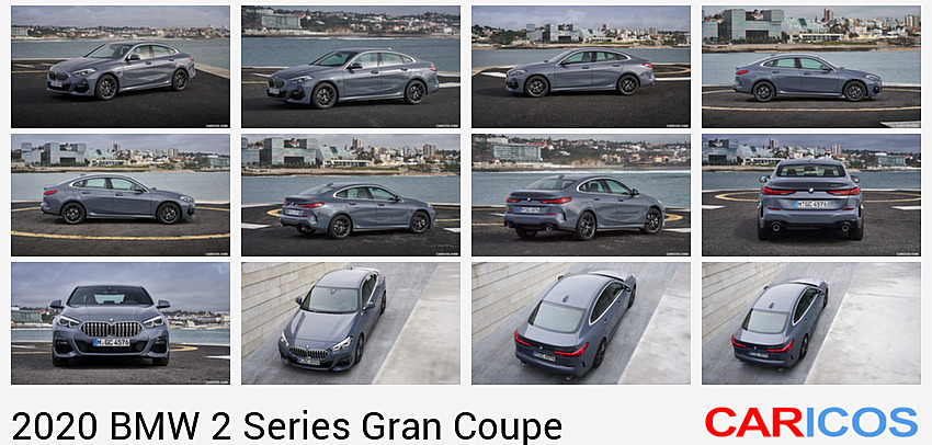 2020 BMW 2 Series 220d Gran Coupe Model M Sport (Color: Storm Bay Metallic) | Front Three-Quarter