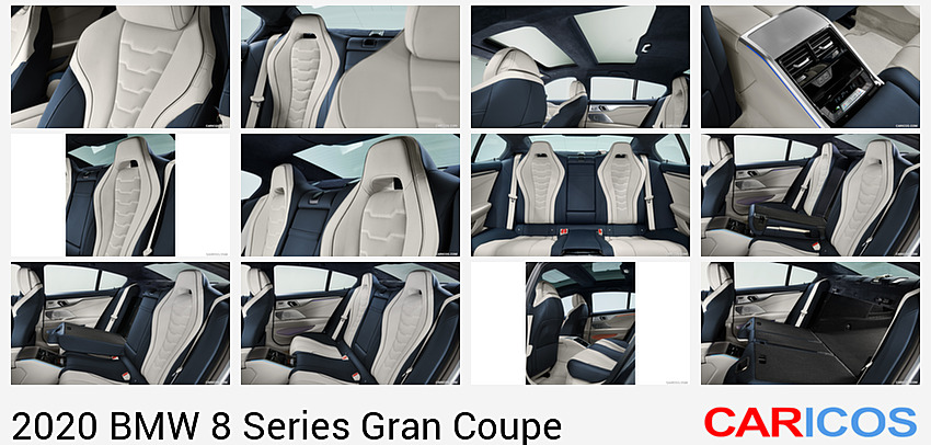 2020 BMW 8 Series M850i xDrive Gran Coupe | Interior, Front Seats