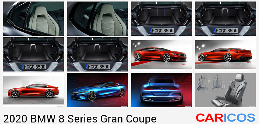 2020 BMW 8 Series M850i xDrive Gran Coupe | Interior, Detail