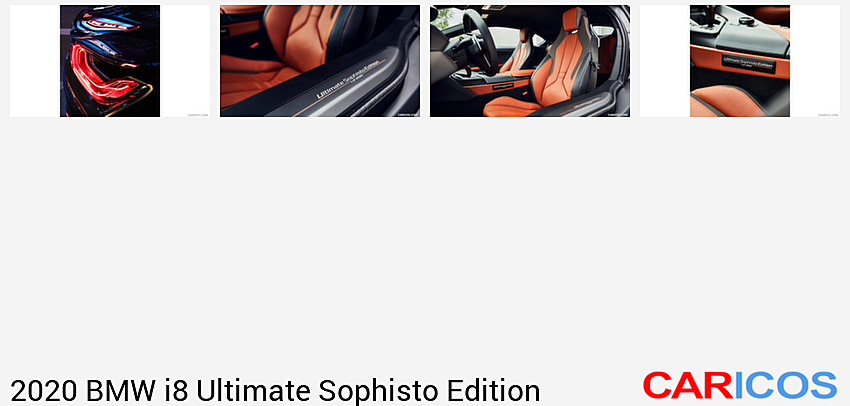 BMW i8 Ultimate Sophisto Edition | 2020MY | Tail Light