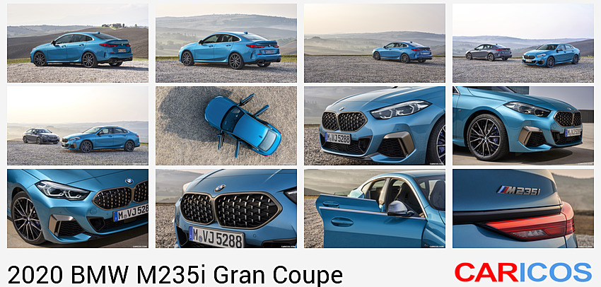 BMW M235i Gran Coupe | 2020MY |  xDrive (Color: Snapper Rocks Blue Metallic) | Rear Three-Quarter