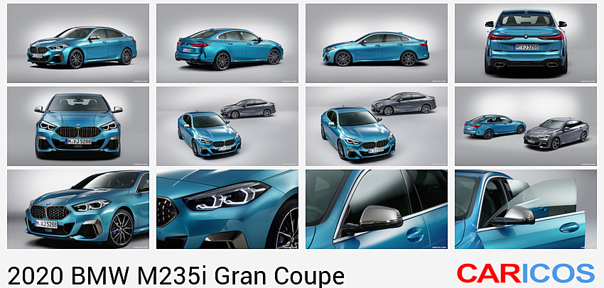 BMW M235i Gran Coupe | 2020MY |  xDrive (Color: Snapper Rocks Blue Metallic) | Front Three-Quarter