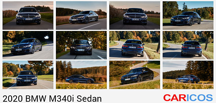 BMW M340i Sedan | 2020MY |  (Color: Tanzanite Blue Metallic) | Front