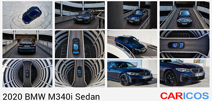 BMW M340i Sedan | 2020MY |  (Color: Tanzanite Blue Metallic) | Top