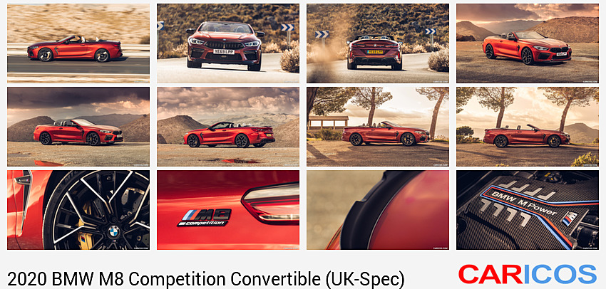 BMW M8 Competition Convertible (UK-Spec) | 2020MY | Side