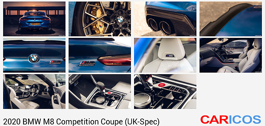 BMW M8 Competition Coupe (UK-Spec) | 2020MY | Rear