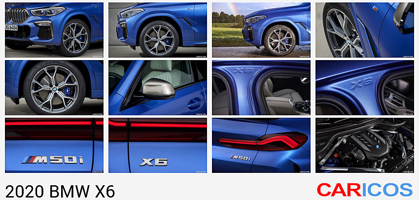BMW X6 | 2020MY |  M50i | Detail