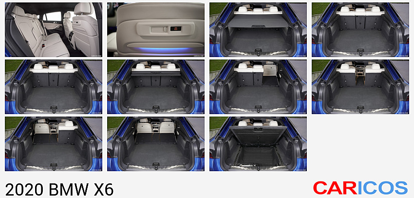 BMW X6 | 2020MY |  M50i | Interior, Rear Seats