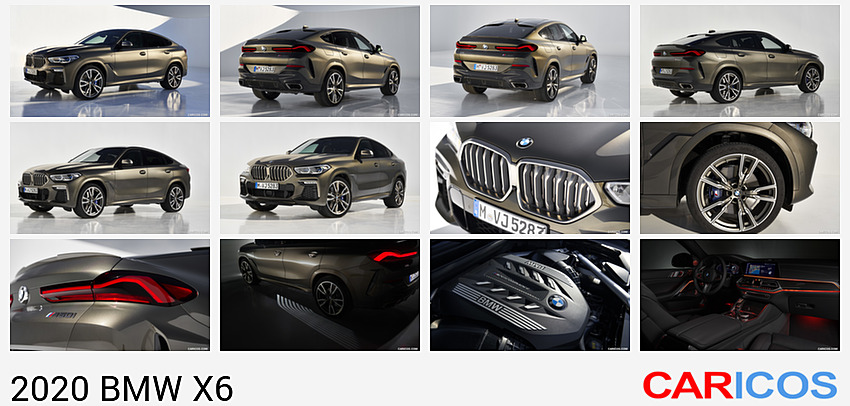 BMW X6 | 2020MY |  M50i | Front Three-Quarter