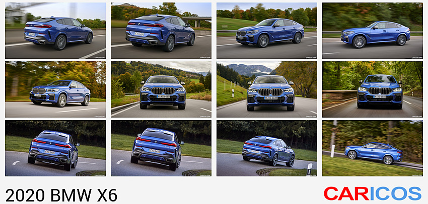 BMW X6 | 2020MY |  M50i | Rear Three-Quarter