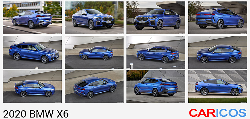 BMW X6 | 2020MY |  M50i | Rear Three-Quarter