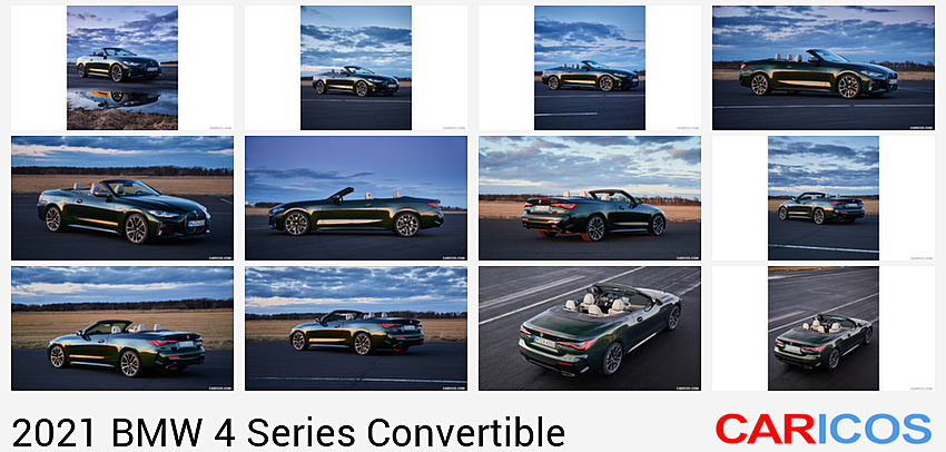 BMW 4 Series Convertible | 2021MY | Front Three-Quarter