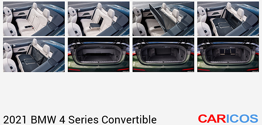 BMW 4 Series Convertible | 2021MY | Interior, Rear Seats