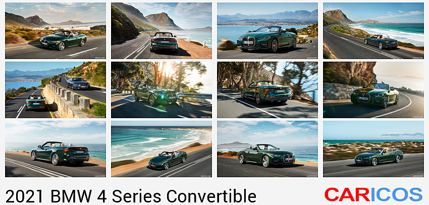 BMW 4 Series Convertible | 2021MY | Front Three-Quarter