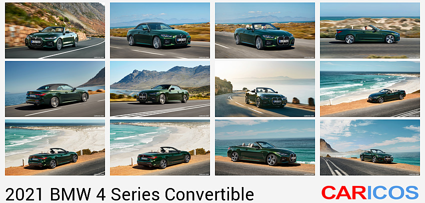 BMW 4 Series Convertible | 2021MY | Front Three-Quarter