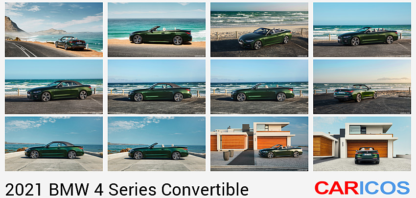 BMW 4 Series Convertible | 2021MY | Rear Three-Quarter