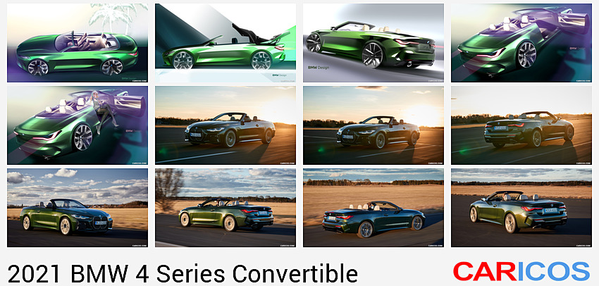 BMW 4 Series Convertible | 2021MY | Design Sketch