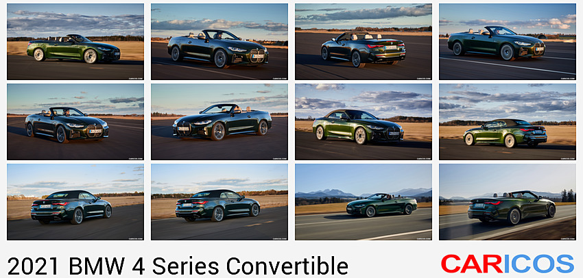BMW 4 Series Convertible | 2021MY | Front Three-Quarter