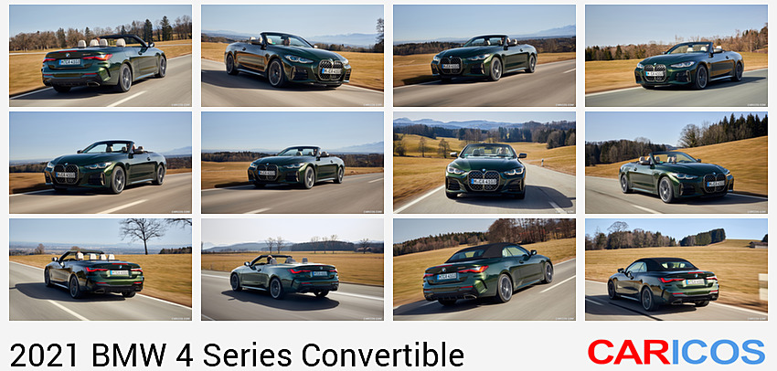 BMW 4 Series Convertible | 2021MY | Rear Three-Quarter