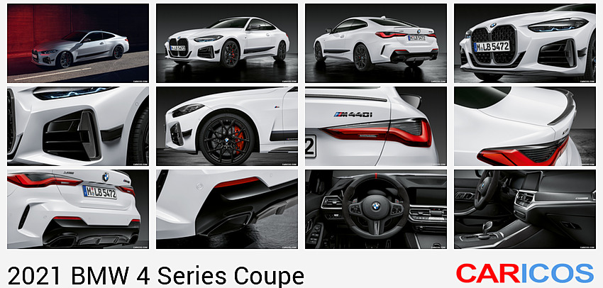BMW 4 Series Coupe | 2021MY |  M Performance Parts | Front Three-Quarter