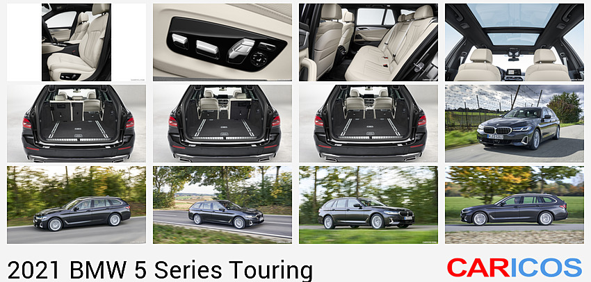 BMW 5 Series Touring | 2021MY | Interior, Front Seats
