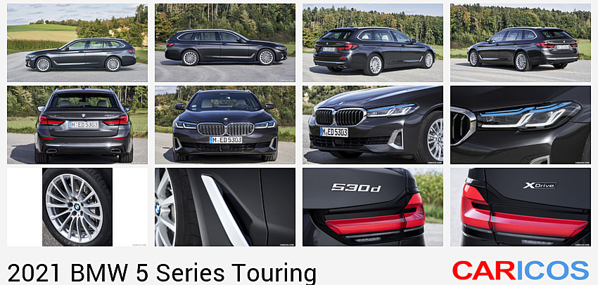 BMW 5 Series Touring | 2021MY | Side