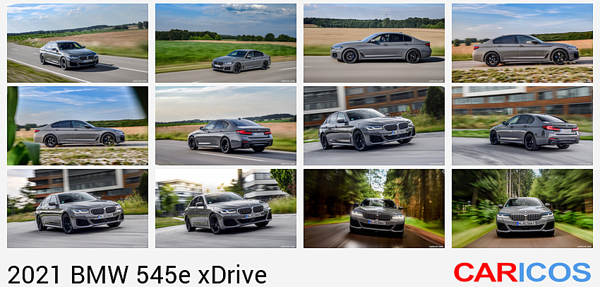 BMW 545e xDrive | 2021MY | Front Three-Quarter