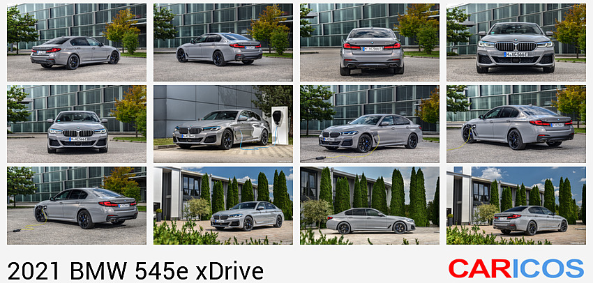 BMW 545e xDrive | 2021MY | Rear Three-Quarter