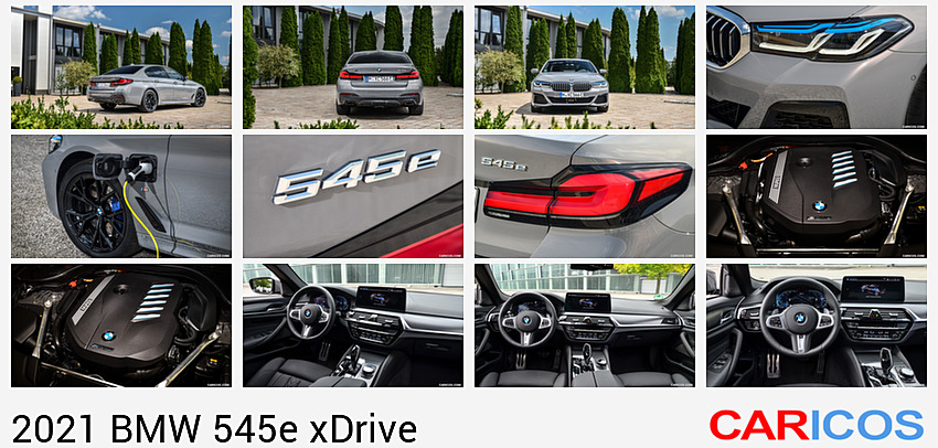 BMW 545e xDrive | 2021MY | Rear Three-Quarter