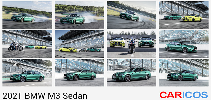 BMW M3 Sedan | 2021MY | Front Three-Quarter