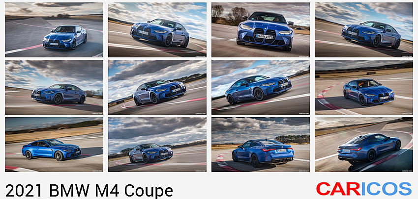 2021 BMW M4 Competition Coupe (Color: Portimao Blue) | Front