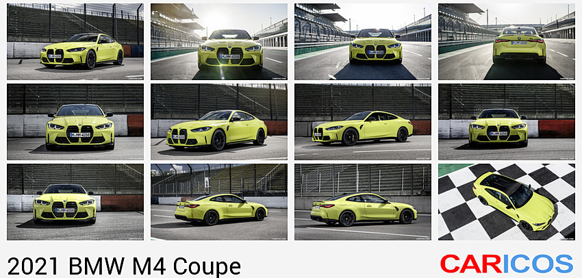 BMW M4 Coupe | 2021MY |  Competition | Front Three-Quarter