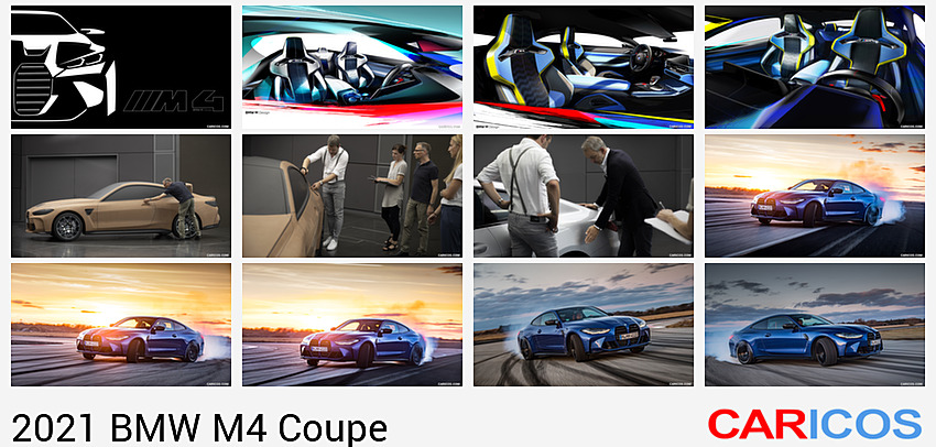 BMW M4 Coupe | 2021MY |  Competition | Design Sketch