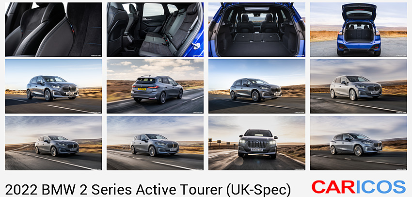 2022 BMW 2 Series 223i Active Tourer (UK-Spec) | Interior, Front Seats