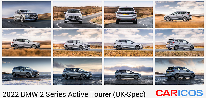 2022 BMW 2 Series 220i Active Tourer (UK-Spec) | Front Three-Quarter